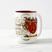 Redmondの紋章付き外衣 ツートーンマグカップ (正面右)