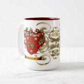 Redmondの紋章付き外衣 ツートーンマグカップ (正面左)