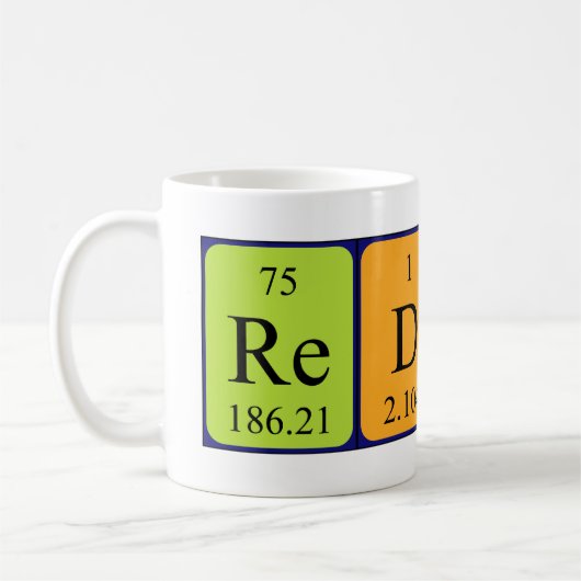 Redmond期別テーブル名mug コーヒーマグカップ (左)