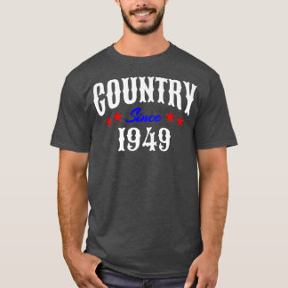 Redneck 73 Year Old Born in 1949 Country Music 73r Tシャツ