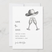 Redneck Wedding Save the Date セーブザデート (正面)