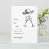 Redneck Wedding Save the Date セーブザデート (スタンド正面)