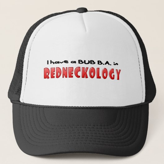 Redneckology Bubba B.A. キャップ (正面)