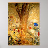 Redon – 彼の若い頃の仏 ポスター (正面)