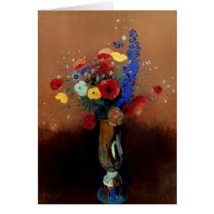 Redon：野生の花， C1912