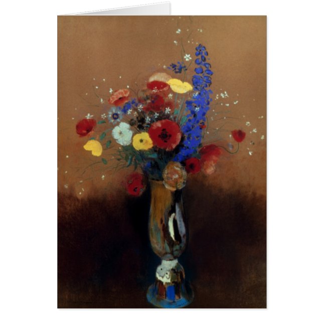 Redon：野生の花， C1912 (正面)