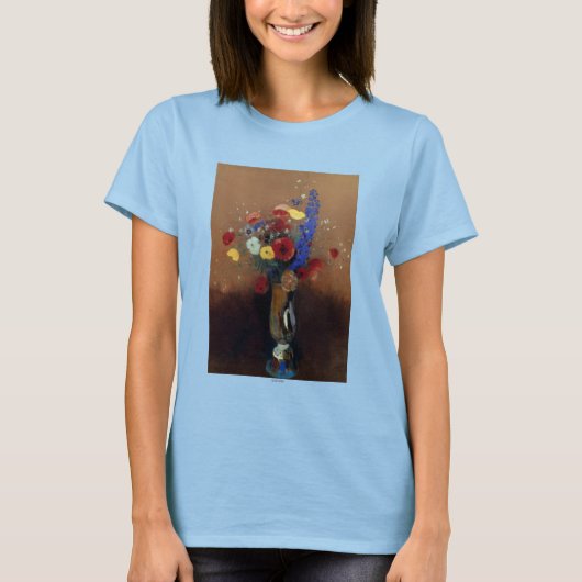 Redon:野生の花, C1912 Tシャツ (正面)