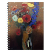 Redon: 野生花、C1912 ノートブック (正面)