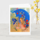 Redon、Archの下のプロファイル カード (黄色い花)