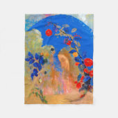 Redon、Archの下のプロファイル フリースブランケット (正面)