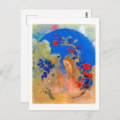 Redon、Archの下のプロファイル ポストカード (正面/裏面)