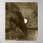 Redon - Ceaselly By My Side Demon Stirs 1890 ポスター (正面)