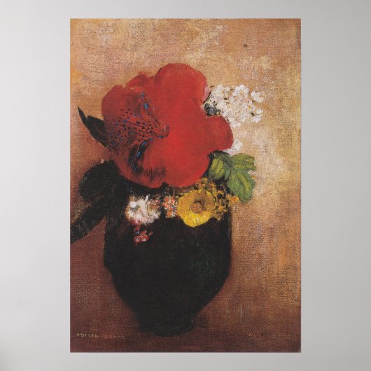 Redon - The Red Poppy ポスター (正面)