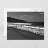 Redondoビーチin白黒はがき ポストカード (正面/裏面)