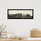 RedondoビーチPeople写真1910 ポスター (キッチン)