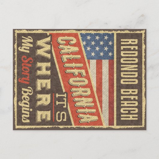 Redondo Beach California ポストカード (正面)