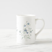 Redouteの植物の骨灰磁器のマグによるBluebells ボーンチャイナマグカップ (右)