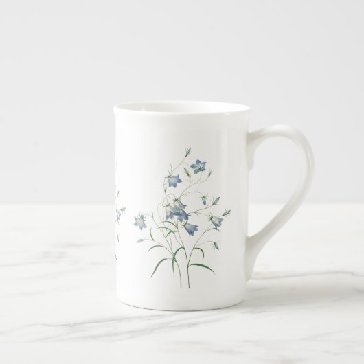 Redouteの植物の骨灰磁器のマグによるBluebells ボーンチャイナマグカップ (右)