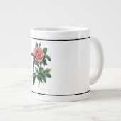 REDOUTEの絵を描バラESPRESSO MAGカスタマイズ可能 ジャンボコーヒーマグカップ (正面右)