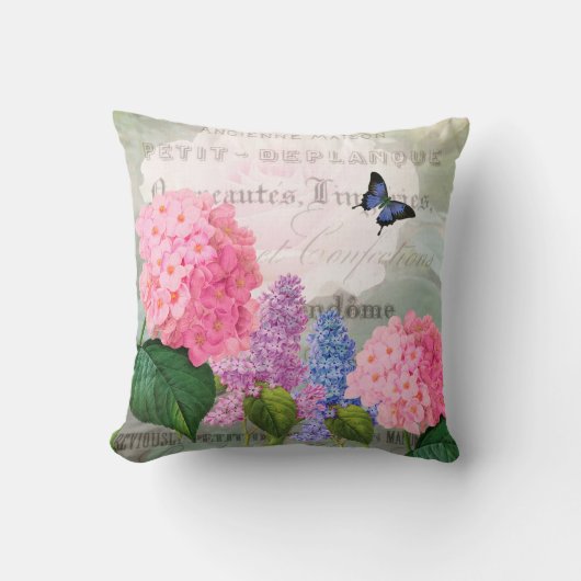 Redouteの花園の枕 クッション (正面)
