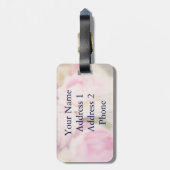 Redouteフラワーズラゲッジタグ ラゲッジタグ (裏面縦)