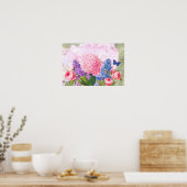 Redouteヴィンテージフラワーポスター ポスター (キッチン)