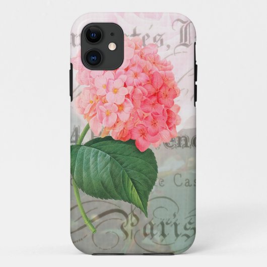 RedouteヴィンテージフランスのアジサイiPhone 5/5Sケース Case-Mate iPhoneケース (裏面)