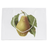 Redouté著ナシ(Pyrus sp。) ラージペーパーバッグ (正面)