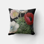 Redoute: アネモネ1833年 クッション (裏面)