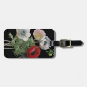 Redoute: アネモネ1833年 ラゲッジタグ (正面横)