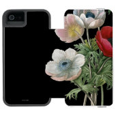 Redoute: アネモネ1833年 incipio iPhoneウォレットケース (フォリオ Open)