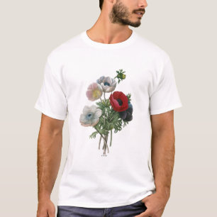 Redoute: アネモネ1833年 tシャツ