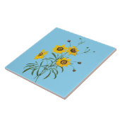  Redoute Coreopsis Flower Tile タイル (側面)