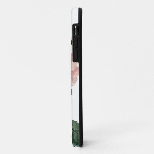 Redoute Lesのバラのヴィンテージのイメージのバラ Case-Mate iPhoneケース (裏面/左)