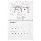 RedPenBlackPen 2021 カレンダー (1月 2026)