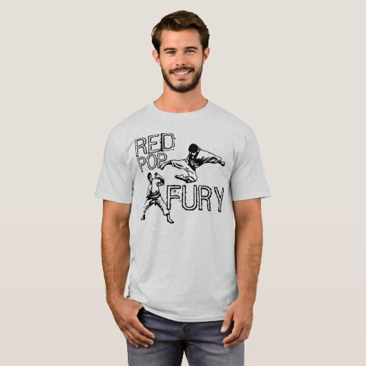 REDPOPの激怒のワイシャツ Tシャツ (正面フル)