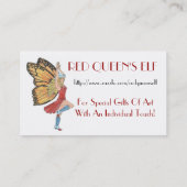 Redqueenの名刺 名刺 (裏面)