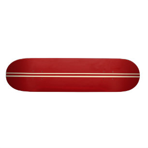 redracestripes スケートボード