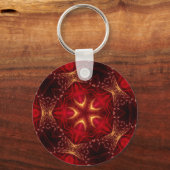 RedRoyaleフラクタルキーチェーン キーホルダー (正面)