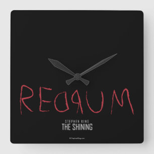 Redrum スクエア壁時計