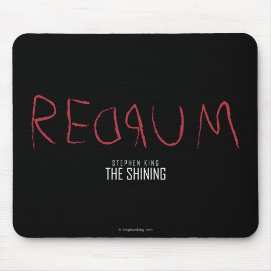 Redrum マウスパッド (正面)