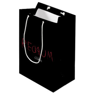 Redrum ミディアムペーパーバッグ