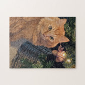 Red's Christmas Coziness Puzzle ジグソーパズル (横)