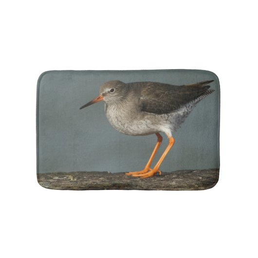 Redshank |のTringa Totanus バスマット (正面)