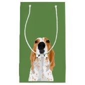 RedtickのCoonhoundの頭部のギフトバッグ スモールペーパーバッグ (正面)