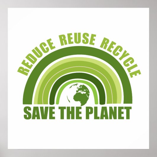 Reduce reuse recycle ポスター (正面)