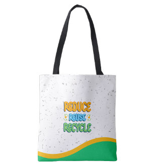 Reduce Reuse Recycle Eco Tote Bag  トートバッグ