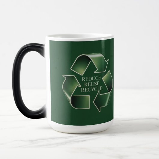 Reduce Reuse Recycle Morphing Mug モーフィングマグカップ (左)