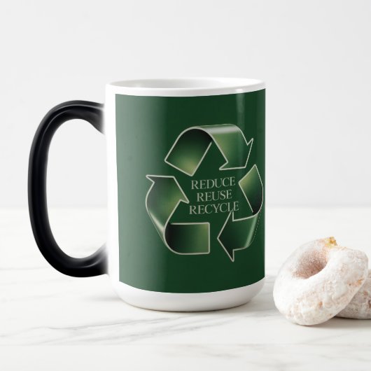 Reduce Reuse Recycle Morphing Mug モーフィングマグカップ (ドーナツ)