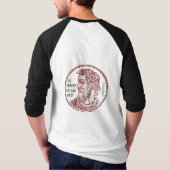 Reductive記録ロゴのTシャツ Tシャツ (裏面)